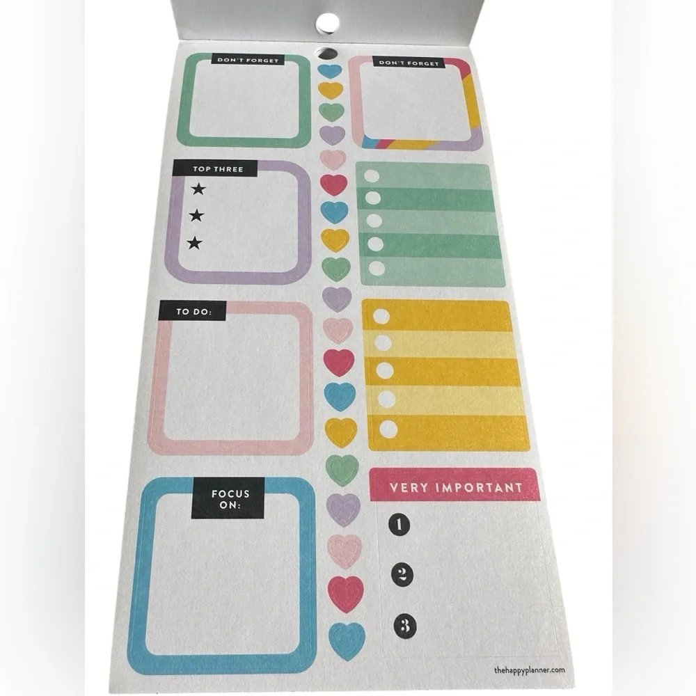 The Happy Planner Happy in Action Teacher Sticker Book